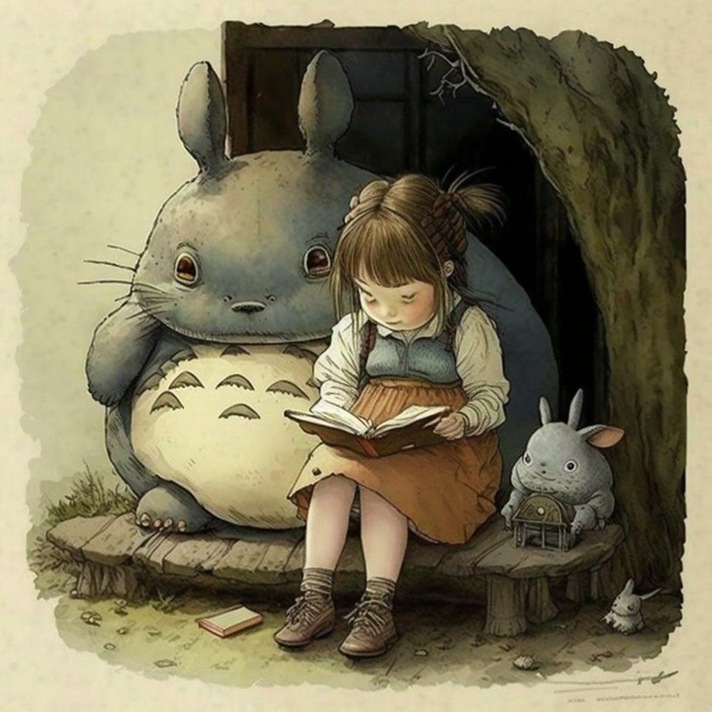 Totoro, Anton Pieck –s 700 –q 2