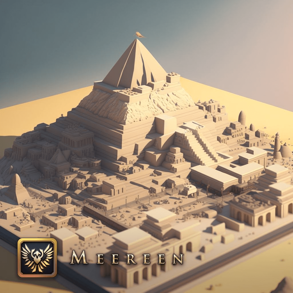 city of meereen built around great pyramid