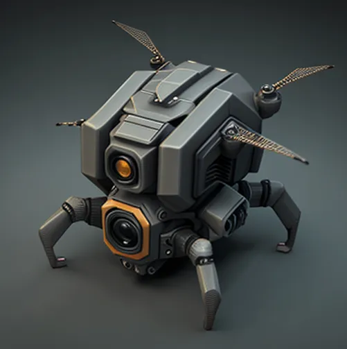 icon of a crawling mini drone